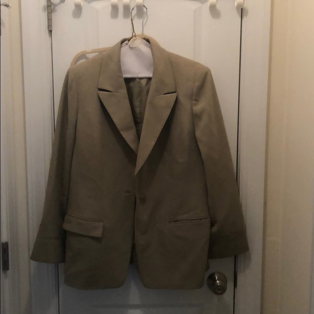 Tan Kasper Blazer